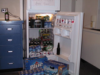Beer?  What beer?  I don't know what you're talking about...